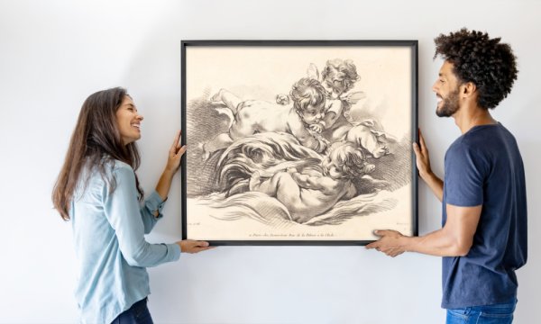 Gilles Demarteau, the Elder after François Boucher