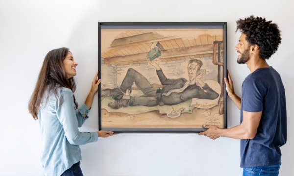 Willem van Beek (signed by artist)