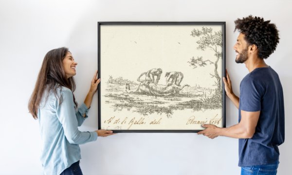 Gerardus Emaus de Micault (signed by artist)