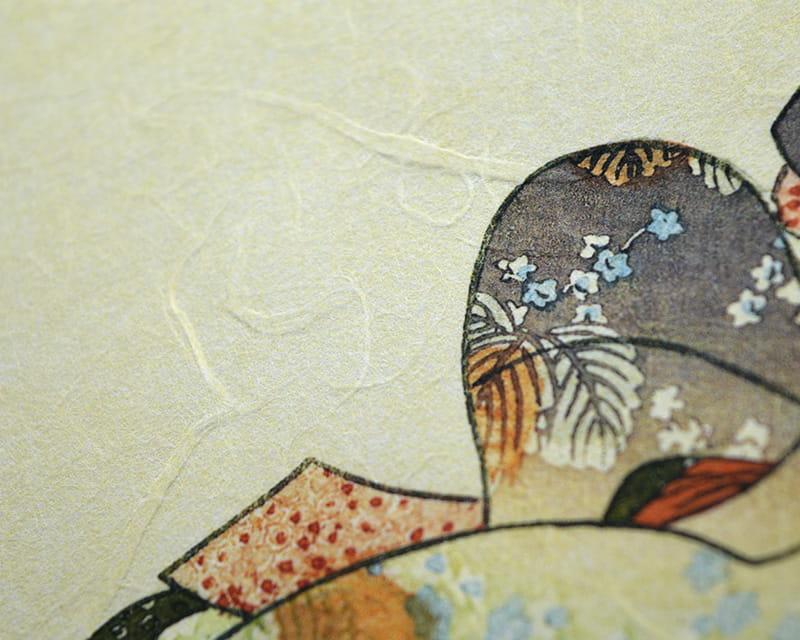 Unryu, 55g (Washi med uklare kozofibre)  6