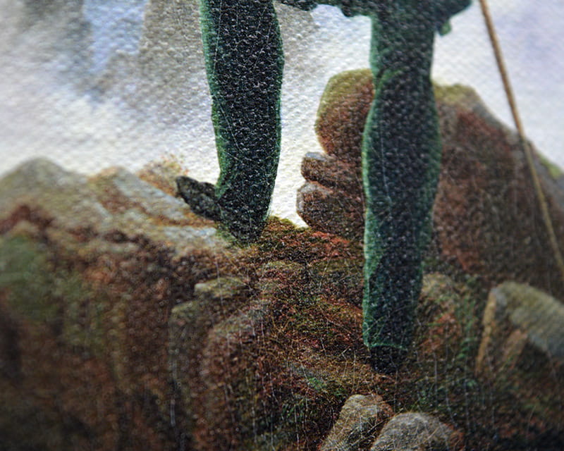 Lærred Leonardo (satin) (Lærred Venezia)  12