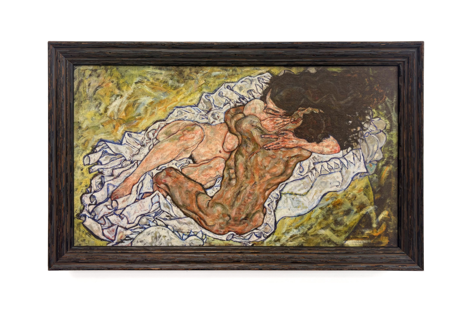Omfavnelsen, 1917 - Egon Schiele