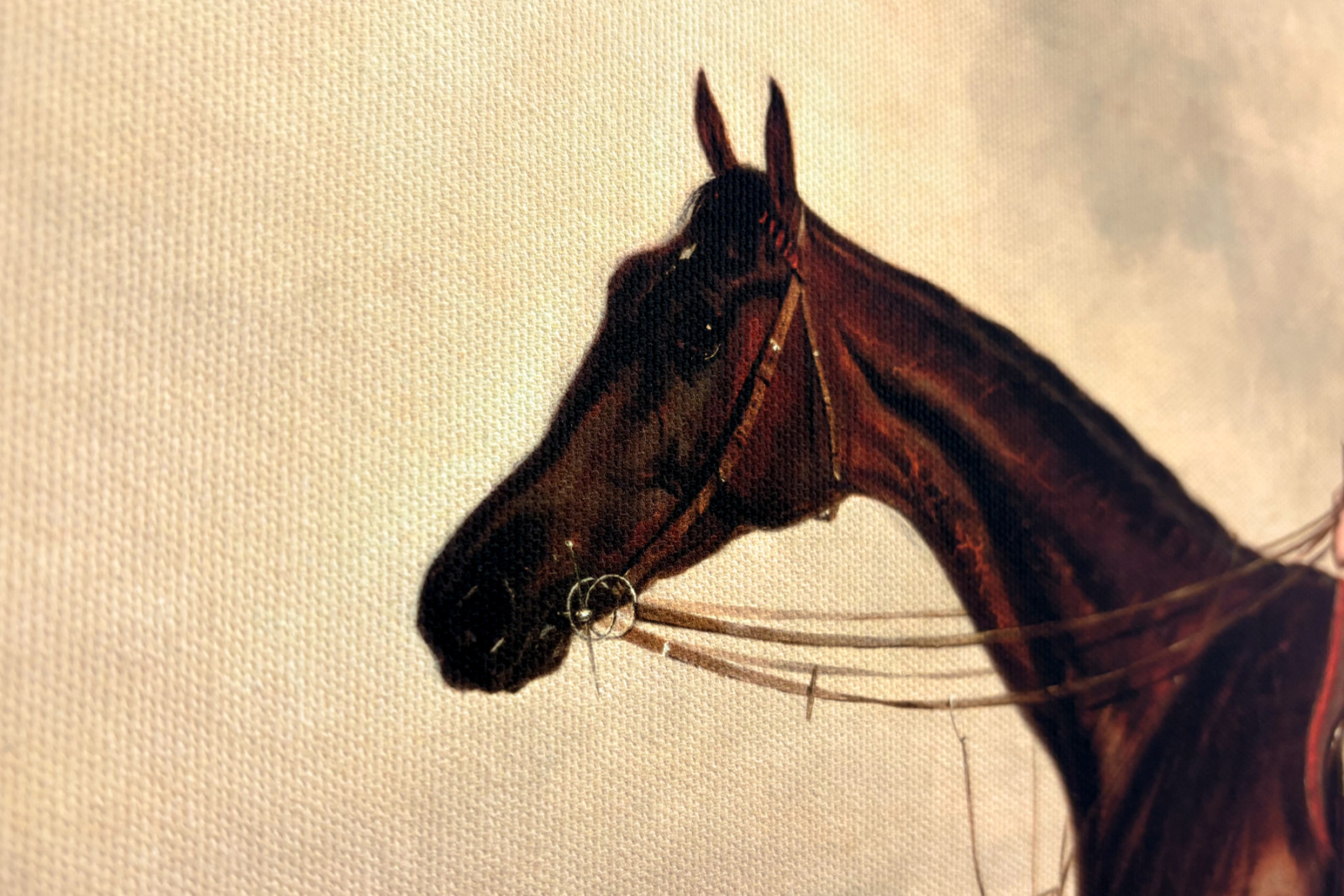 Gladiateur med Harry Grimshaw op og hans ejer, Grev Frederic de Lagrange, 1865 - Harry Hall