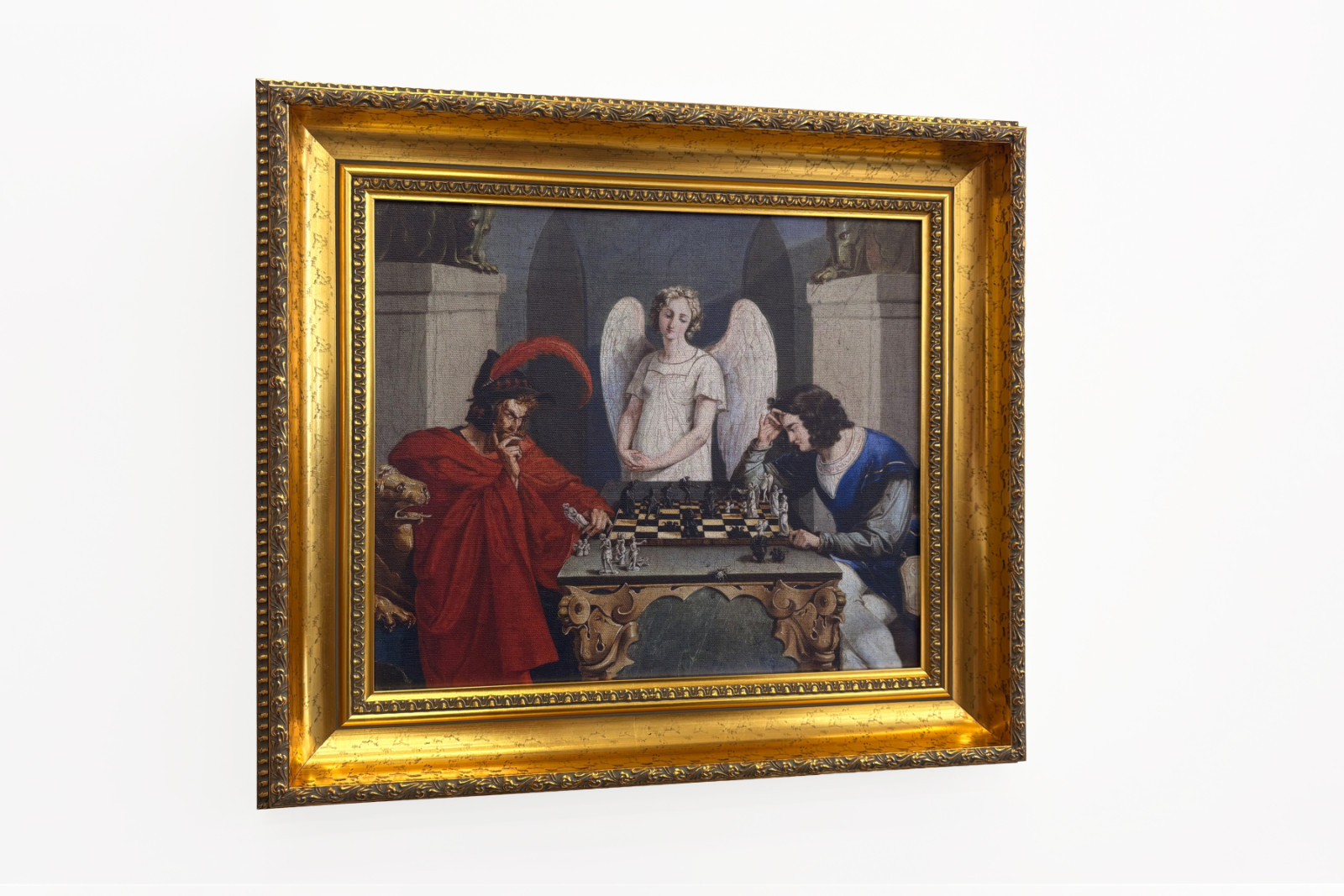 Faust og Mephisto spiller skak - Unbekannt Unbekannt