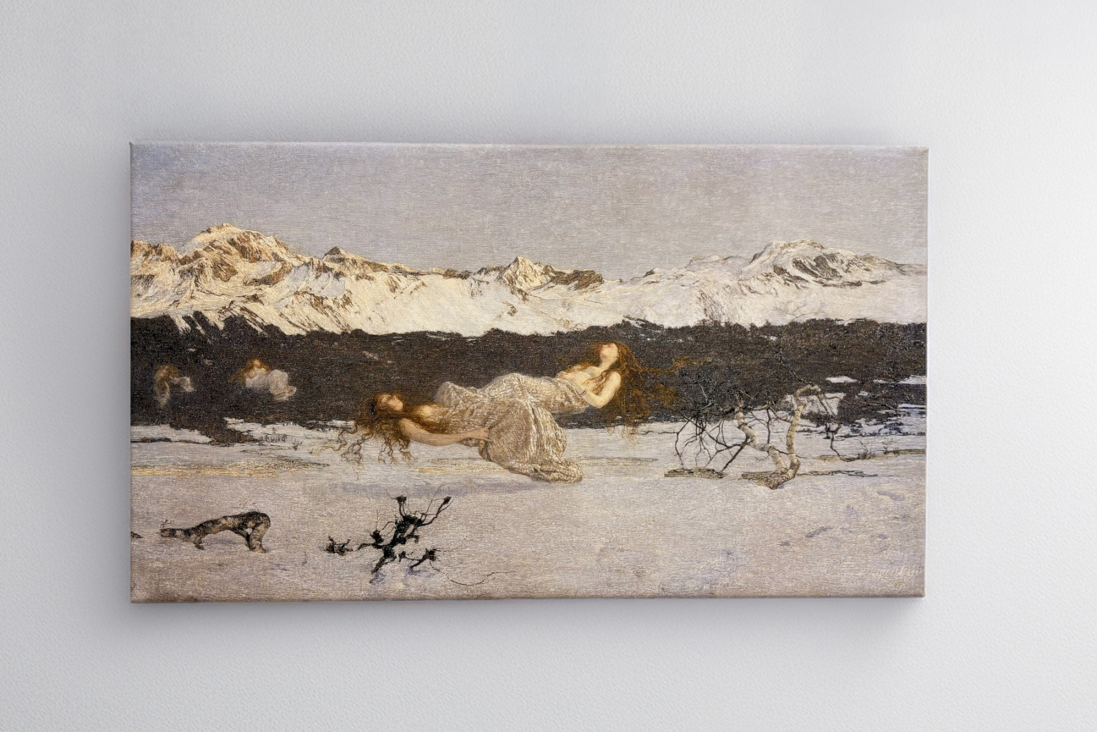 Begærets straf - Giovanni Segantini