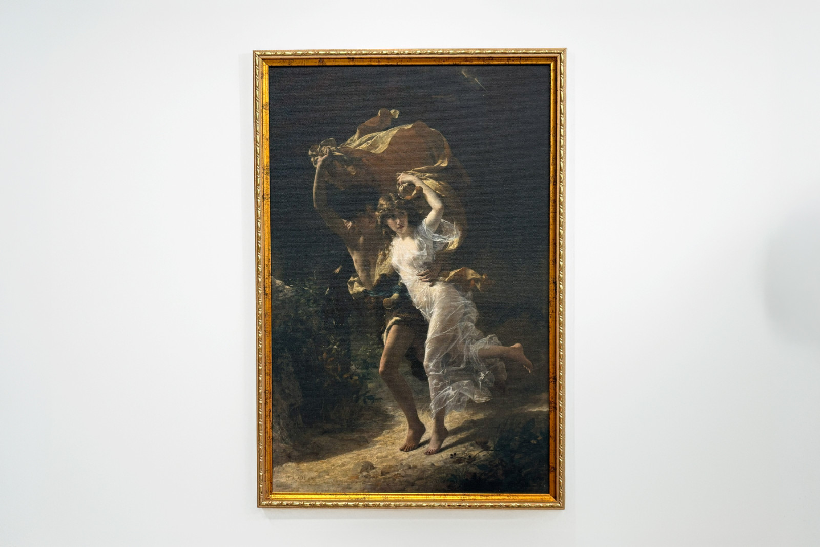 Stormen, 1880. - Pierre Auguste Cot