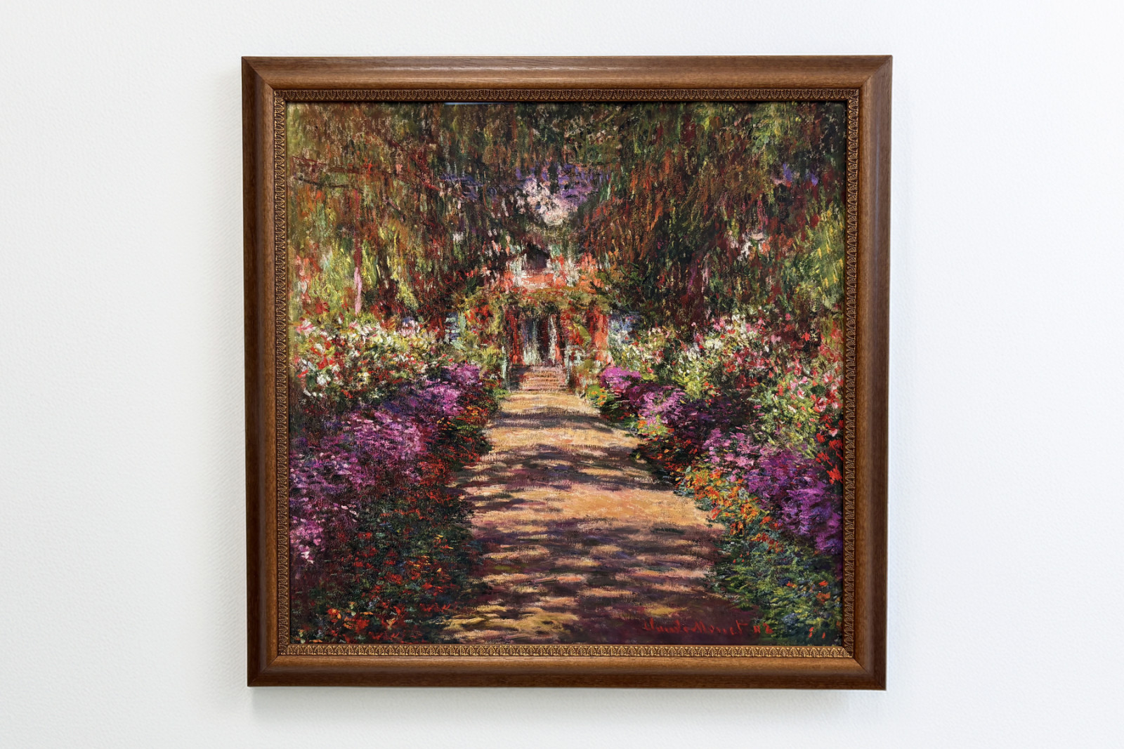 En sti i Monets have, Giverny, 1902 - Claude Monet