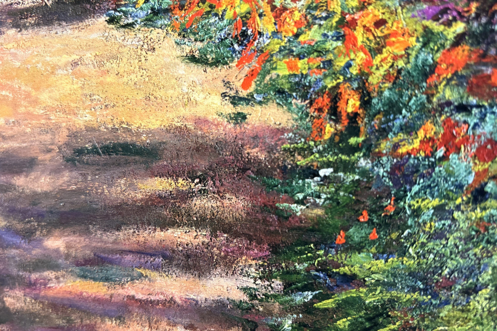 En sti i Monets have, Giverny, 1902 - Claude Monet