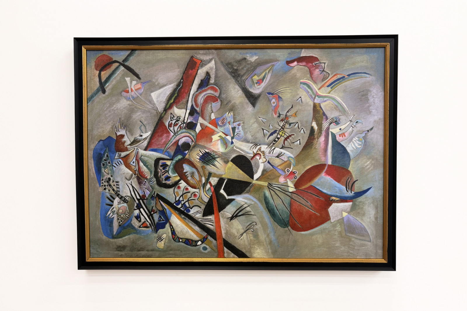 I det grå, 1919 - Wassily Kandinsky