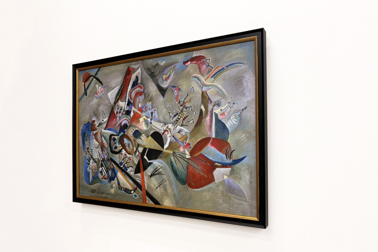 I det grå, 1919 - Wassily Kandinsky