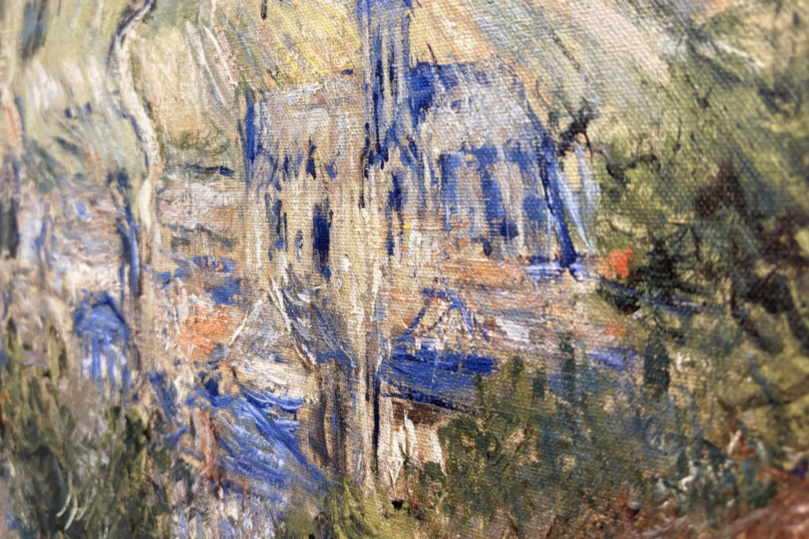 Vue de Vetheuil (Udsigt over Vetheuil sur Seine) - Claude Monet