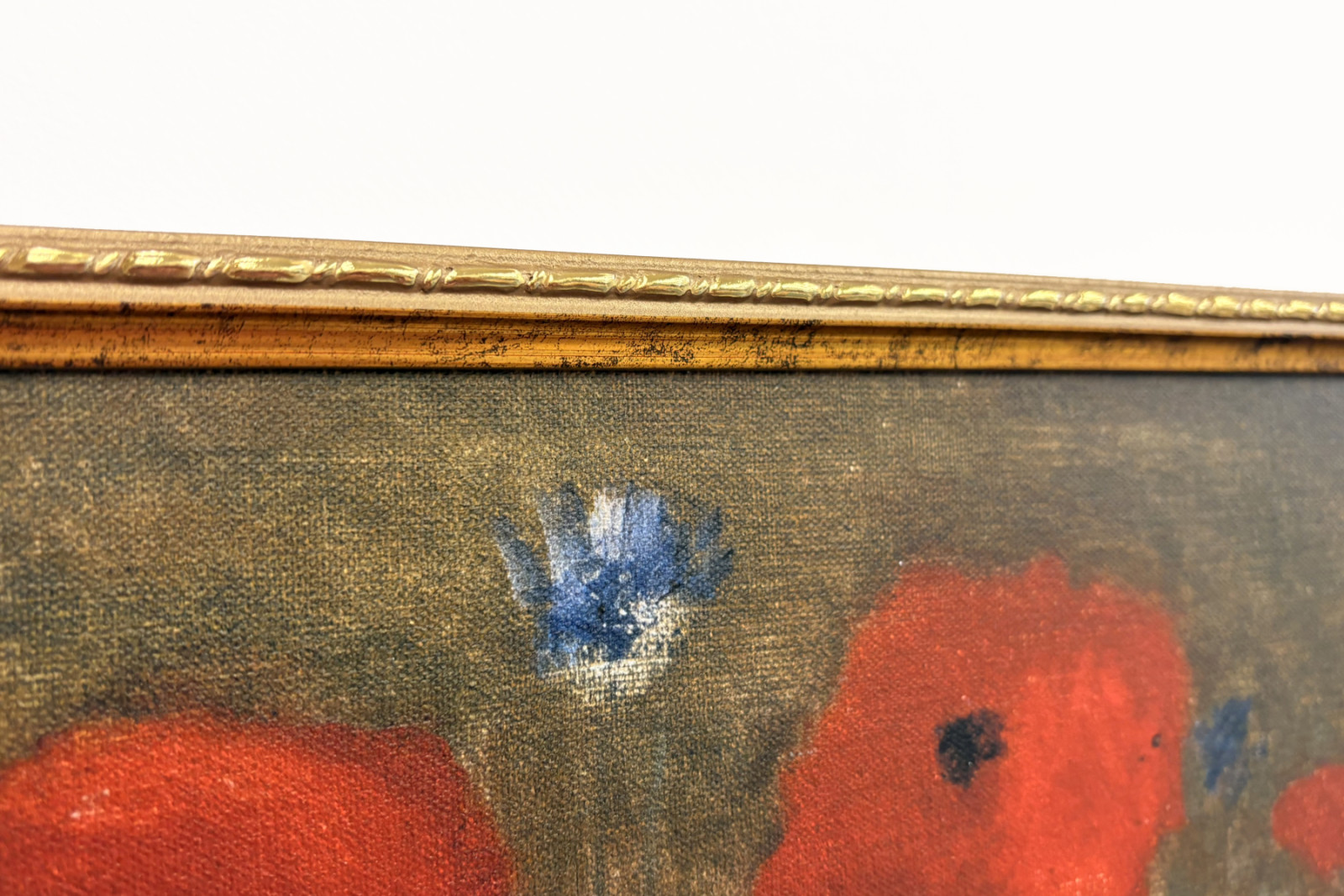 Buket med valmuer Maleri af Odilon redon (1840-1916). - Odilon Redon