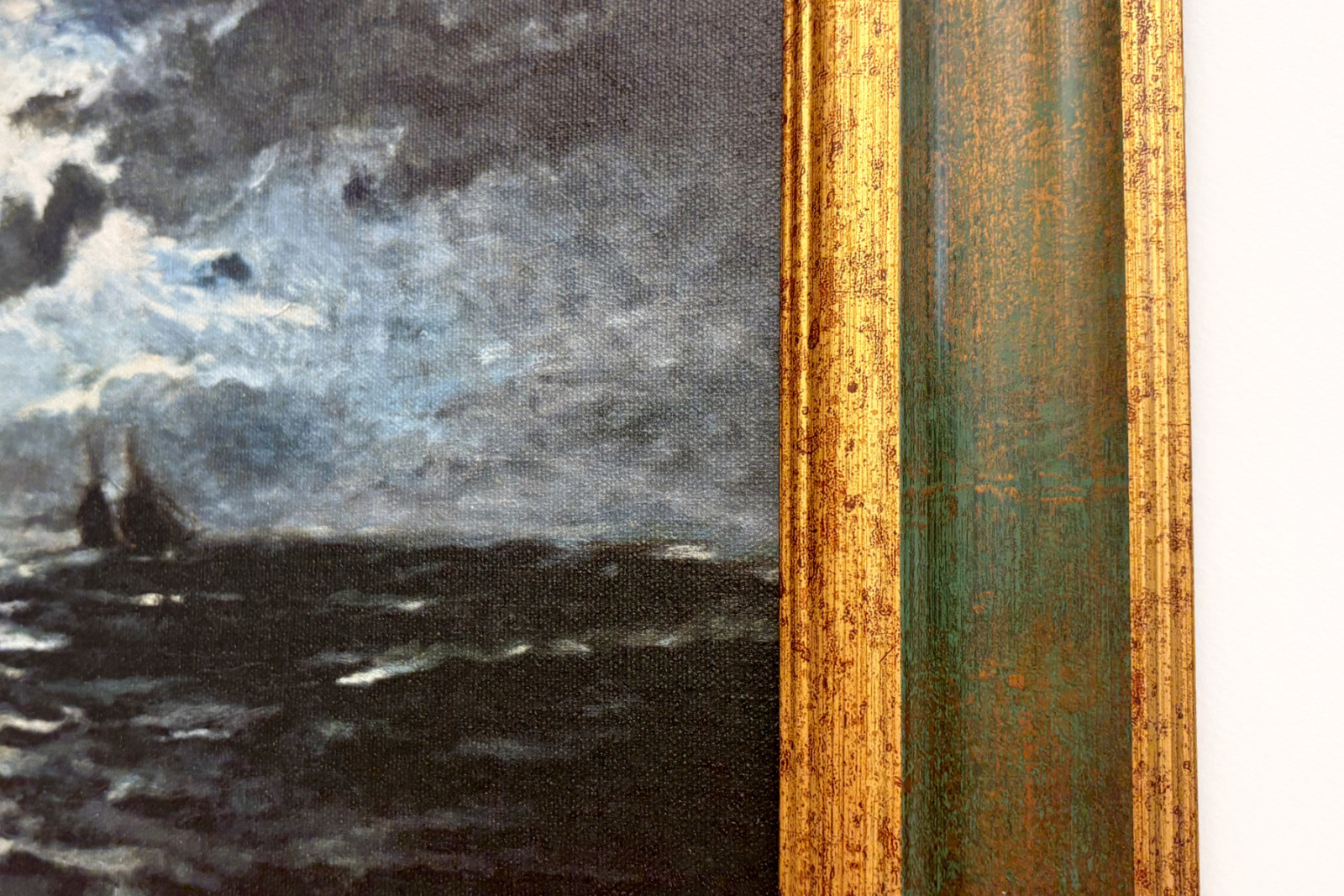 Sejlskib i måneskin. - Paul Gauguin