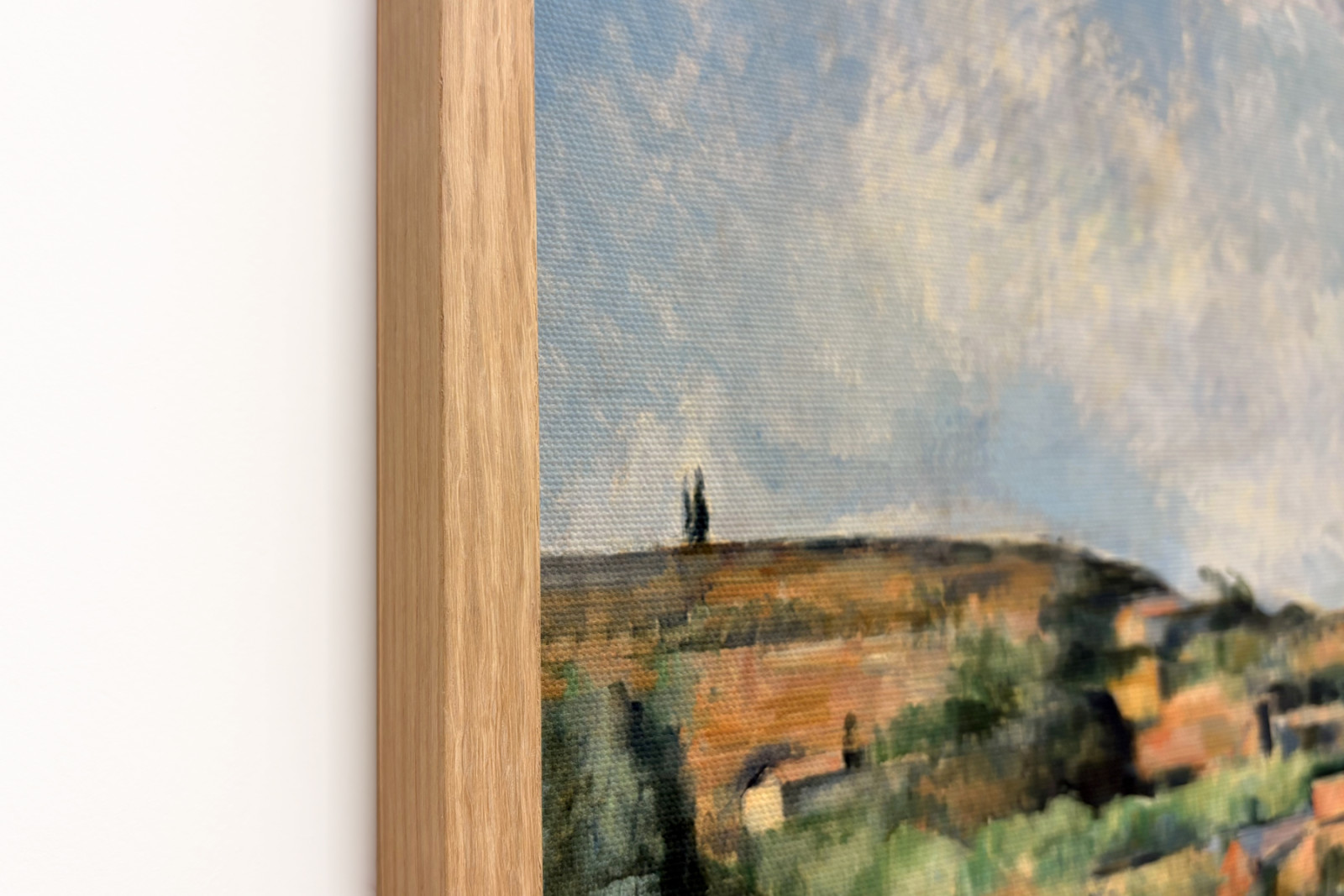 Bellevue-sletten / Den røde jord - Paul Cézanne