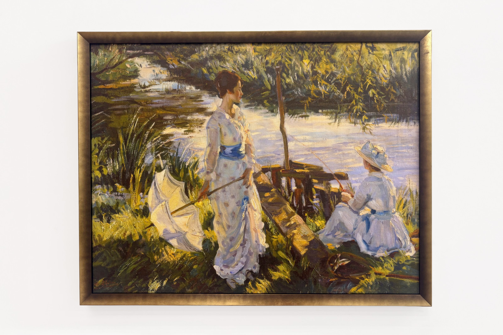 Fiskeri, Bogplade - Wilfred Gabriel de Glehn