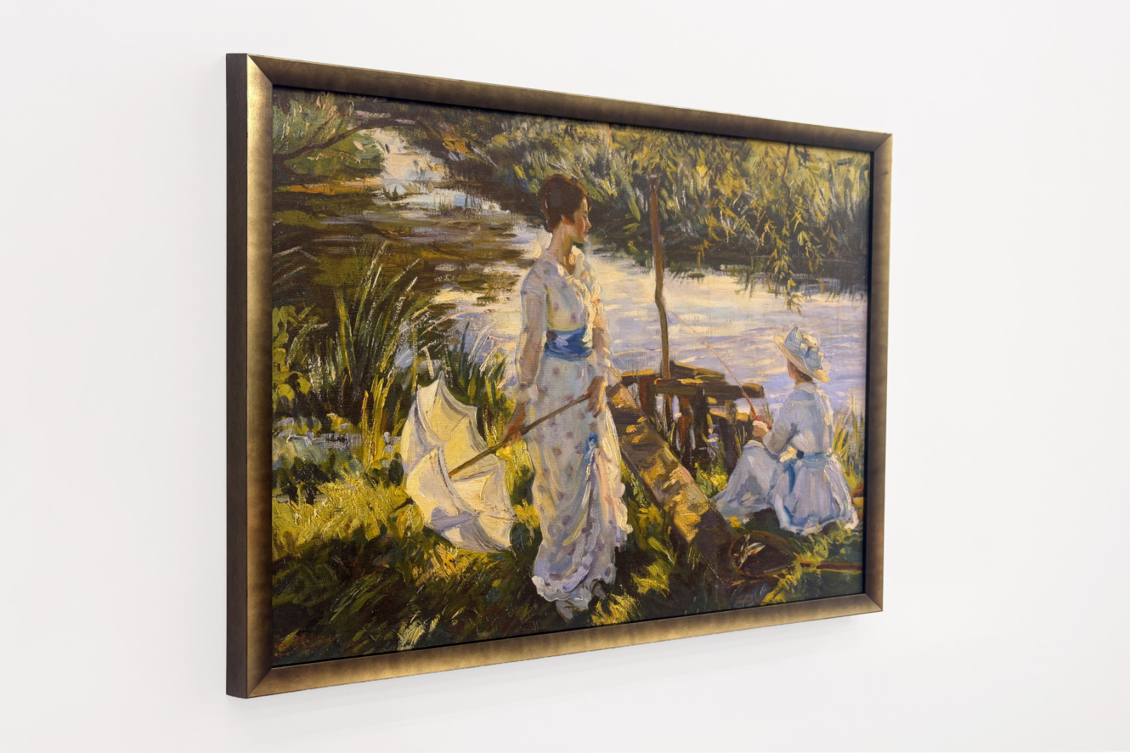 Fiskeri, Bogplade - Wilfred Gabriel de Glehn
