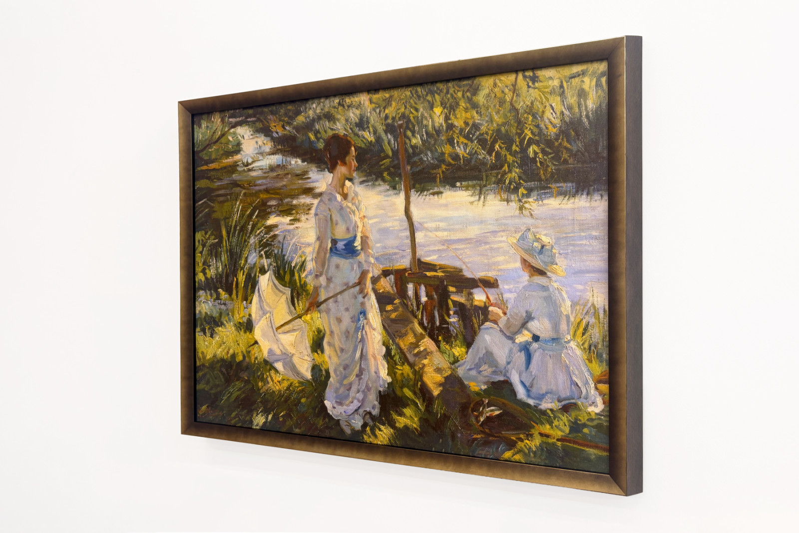 Fiskeri, Bogplade - Wilfred Gabriel de Glehn