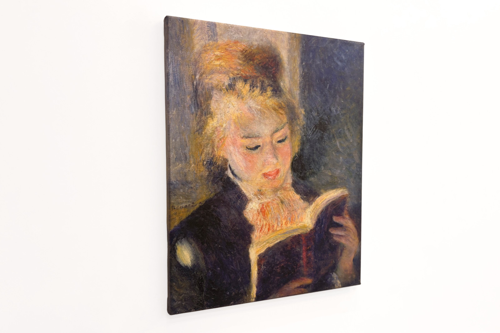 Læsende pige, 1874 - Pierre-Auguste Renoir