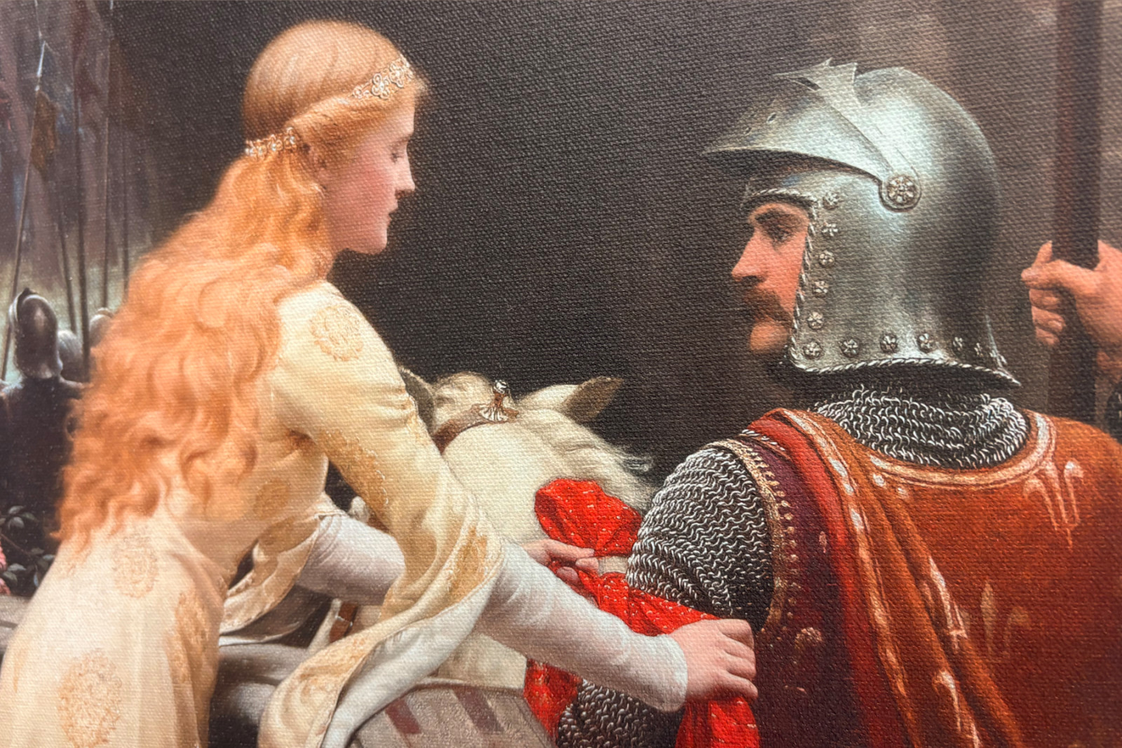 Engelsk: Godspeed - Edmund Leighton