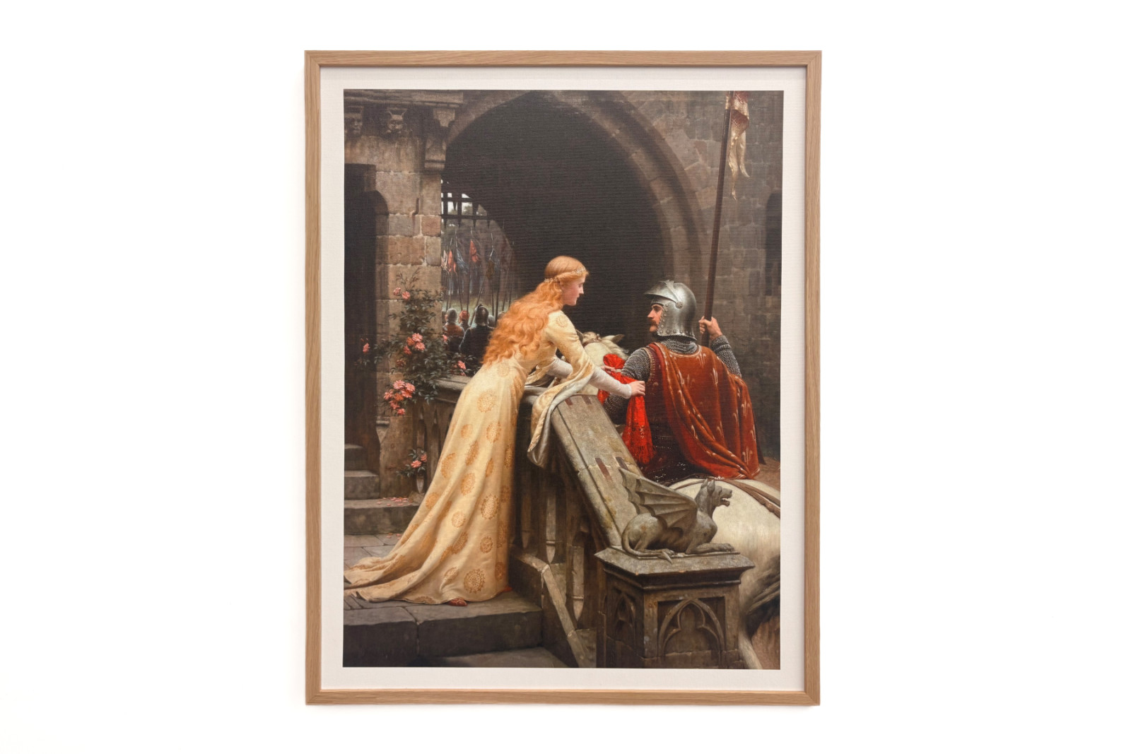 Engelsk: Godspeed - Edmund Leighton