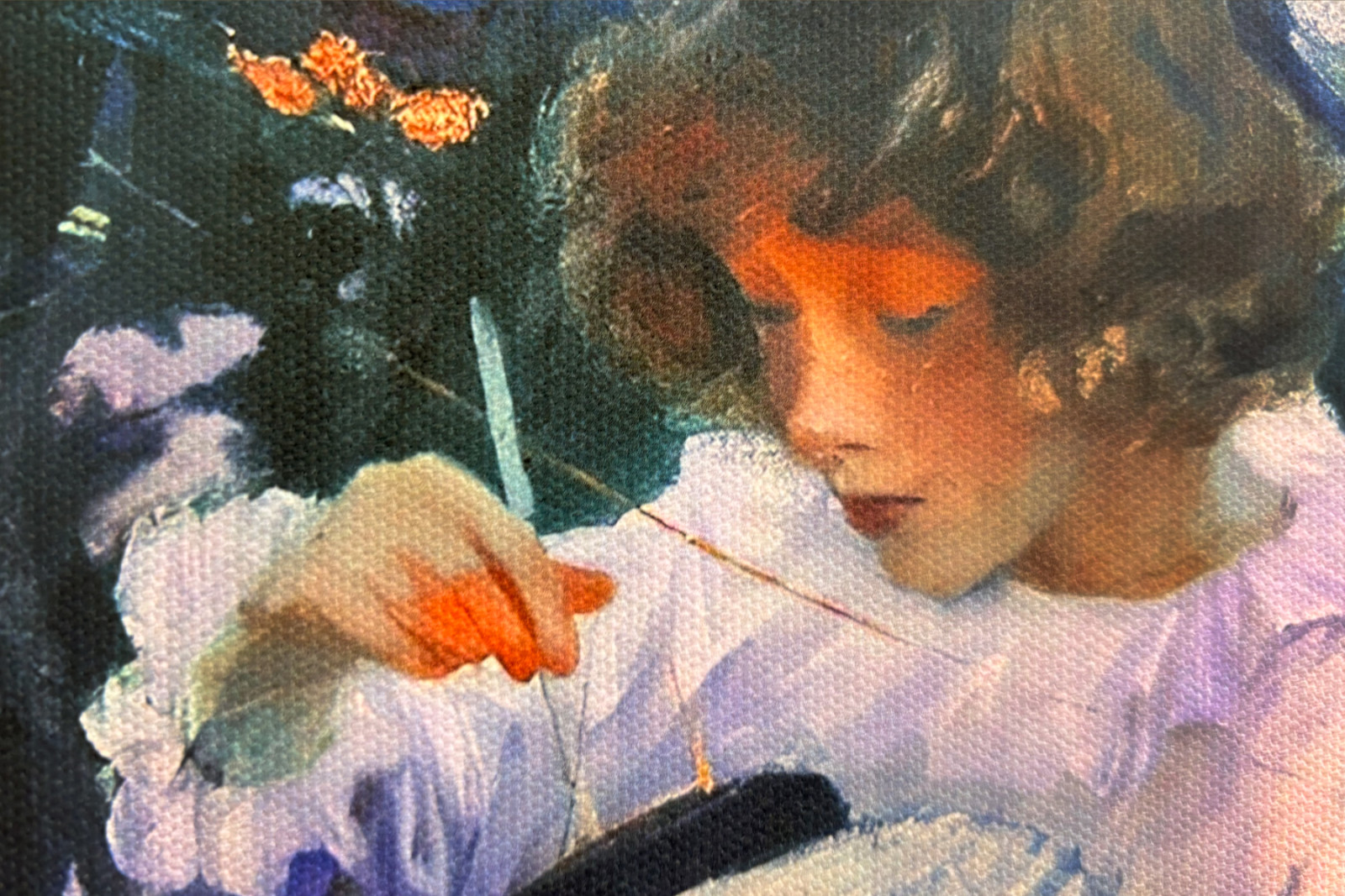 Nellike, lilje, lilje, rose - John Singer Sargent