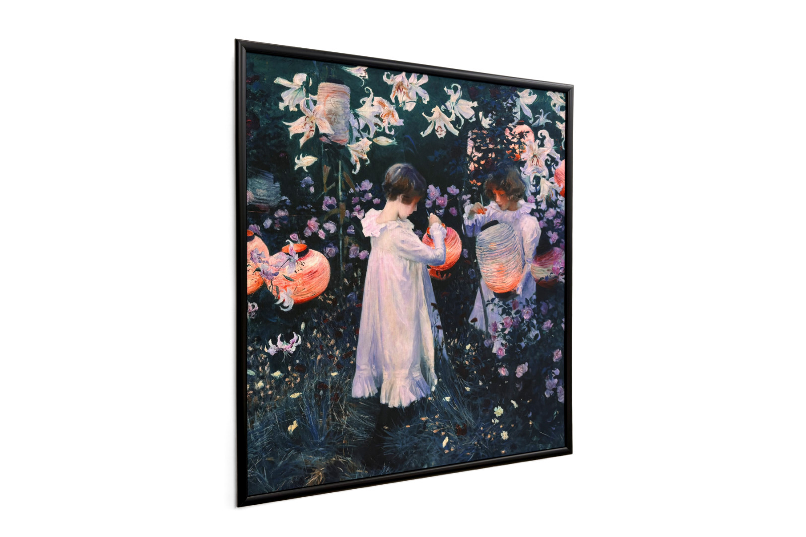 Nellike, lilje, lilje, rose - John Singer Sargent