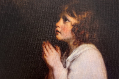Den lille Samuel i bøn, 1777, 0,89 x 0,7 m, Musée Fabre, Montpellier