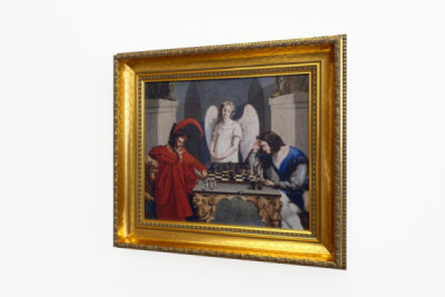 Faust og Mephisto spiller skak - Unbekannt Unbekannt