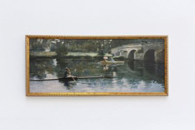 Broen ved Grez, 1883 - John Lavery