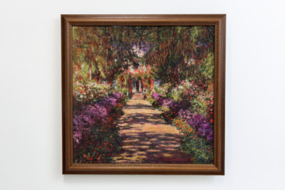 En sti i Monets have, Giverny, 1902