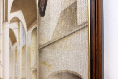 Interiør af Sint-Odulphuskerk i Assendelft, 1649
