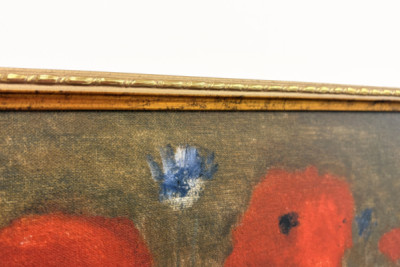 Buket med valmuer Maleri af Odilon redon (1840-1916). - Odilon Redon