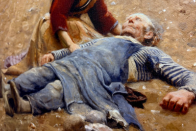 Udslidt eller Martyren, 1889