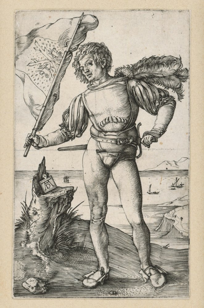 Fanebæreren af Albrecht Dürer