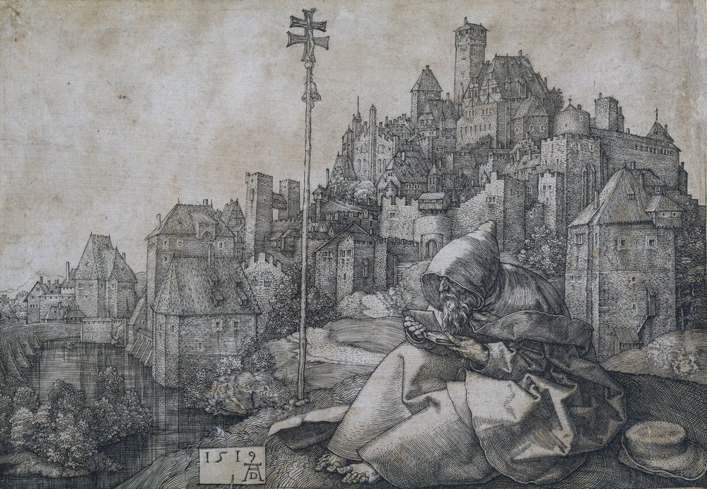 Sankt Antonius af Albrecht Dürer