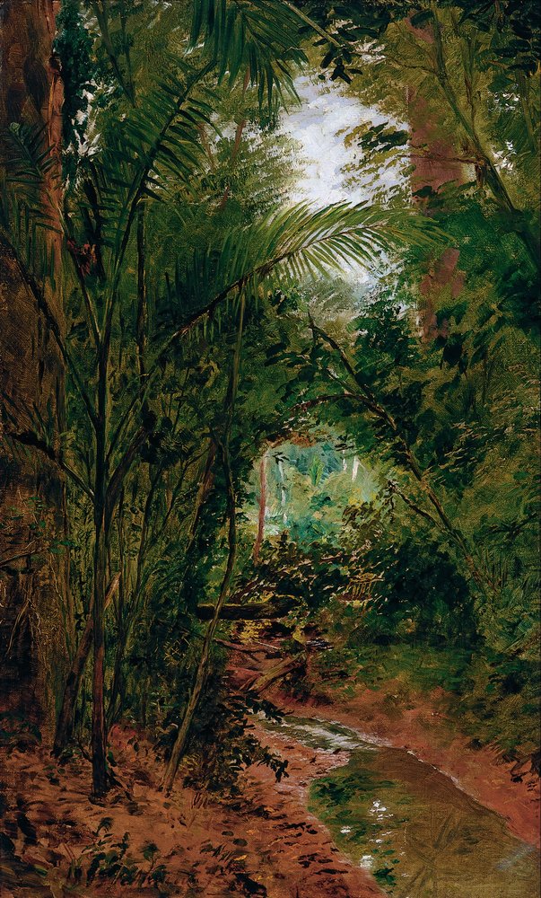 Landskab ved Rio das Pedras af Almeida Júnior