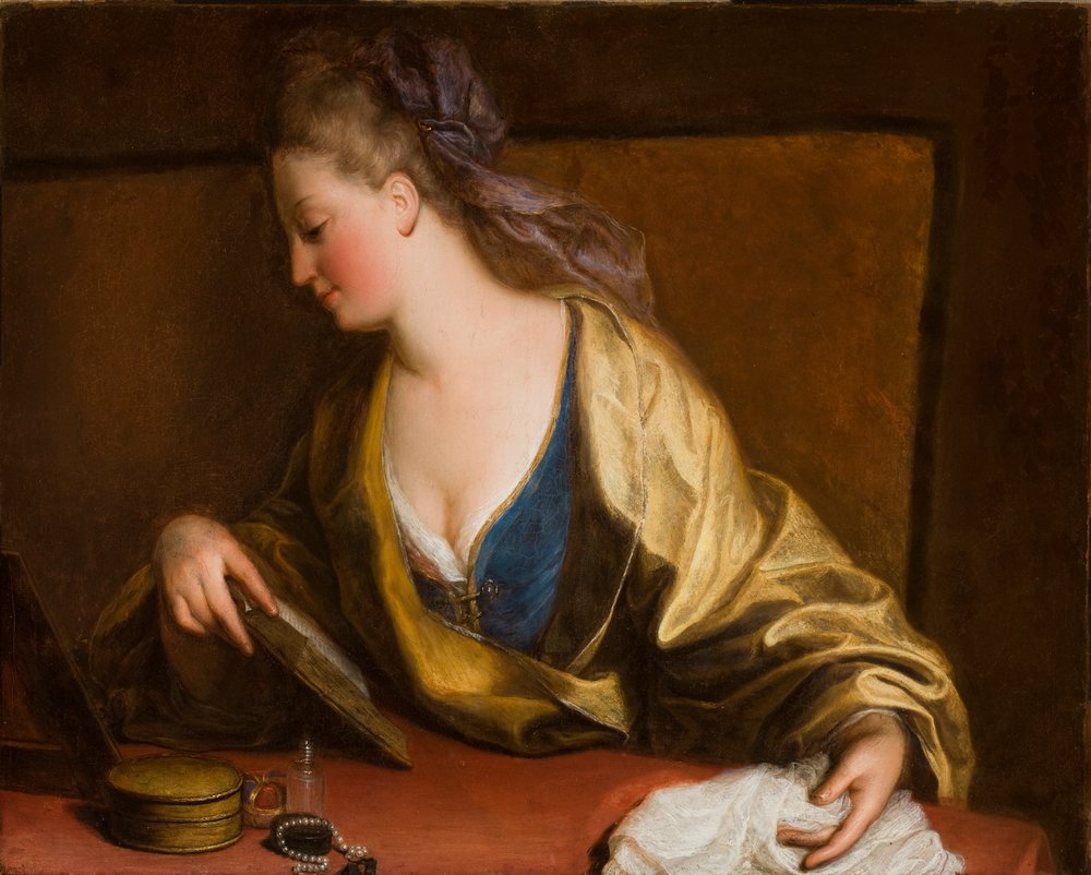 Portræt af fru Siddons af Angelica Kauffmann