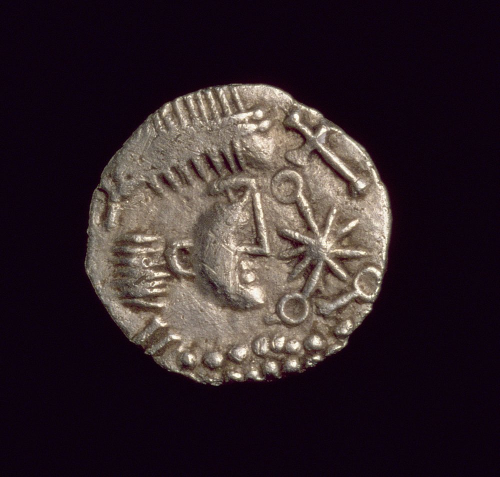 Thrymsa, Rune 'Constantine' type (forside) (guld) (for bagside se 168079)