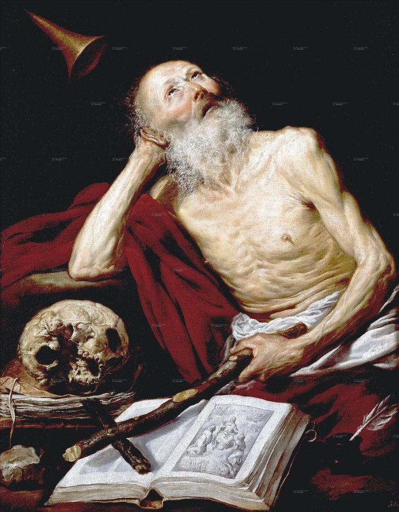 Sankt Geronimo af Antonio de Pereda