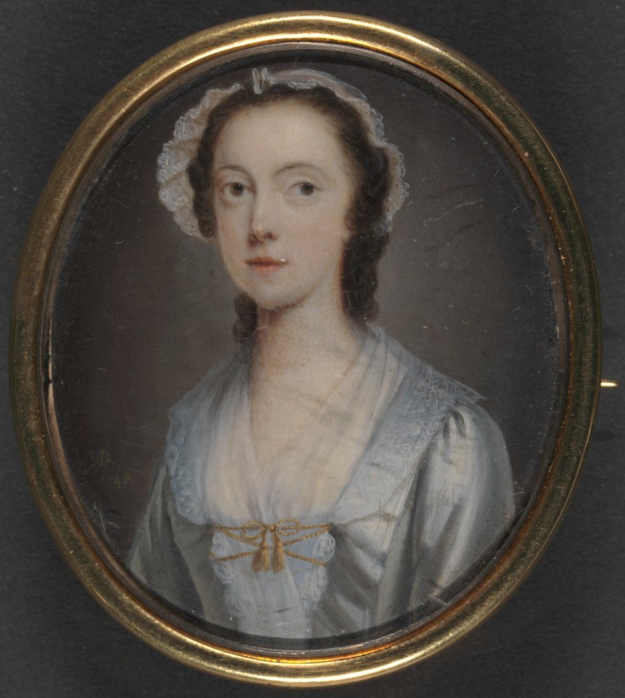 Portræt af en ung kvinde af Arthur Devis