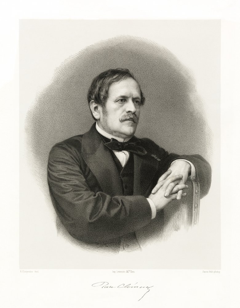 Jean Pierre Clément, 1865-66 af Auguste Charpentier