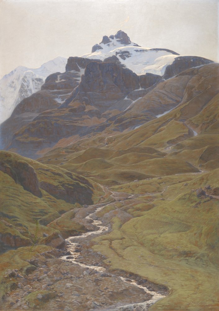 Udsigt over Wilde Frau af Auguste Baud-Bovy