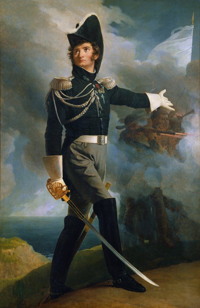 Portræt af Louis du Vergier, 1819 af Baron Pierre-Narcisse Guerin