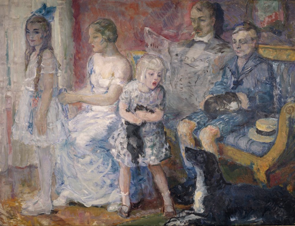 Familien Folkestad af Bernhard Dorotheus Folkestad