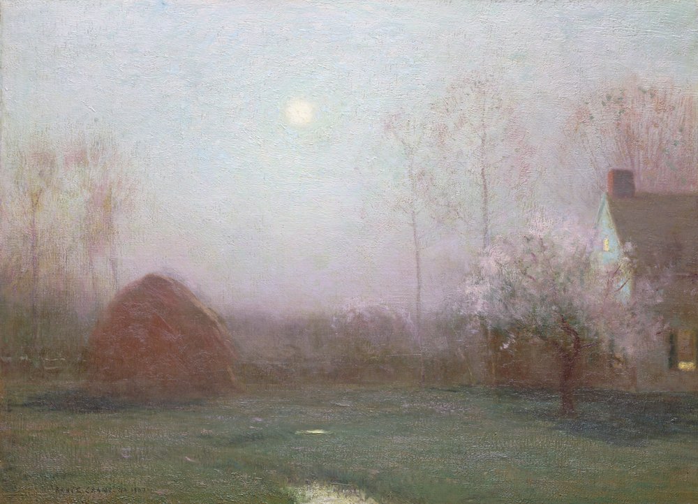 Måne maj, 1907 af Bruce Crane
