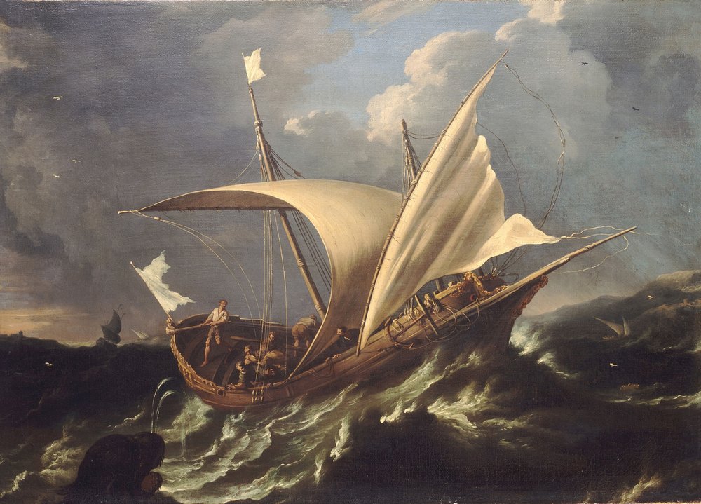 Jonas og hvalen, midten af det 17. århundrede (olie på lærred) af Carlo Antonio Tavella