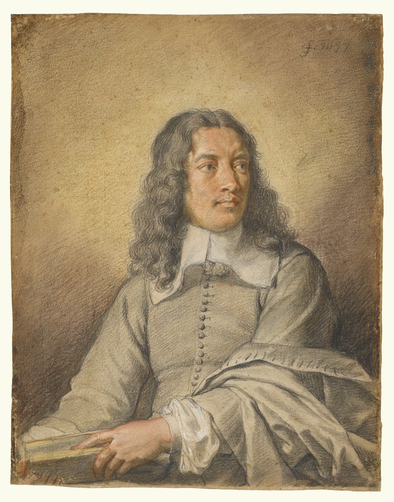Portræt af M. Quatrehomme du Lys af Charles Le Brun