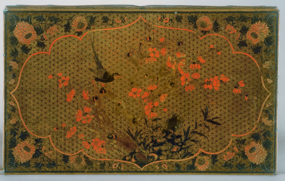 Kang bordplade (lakeret træ) (se også 272137) af Chinese School