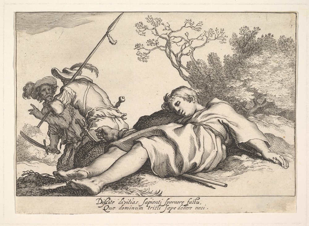 Besættelsens glæder. af Cornelis Bloemaert