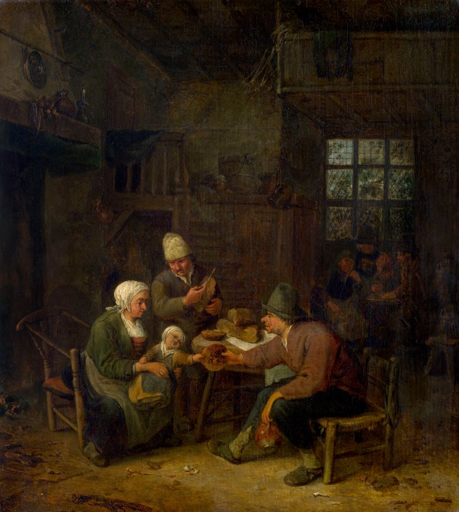 Interiør af Cornelis Dusart